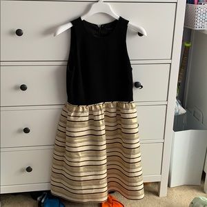 Black and Gold Dress